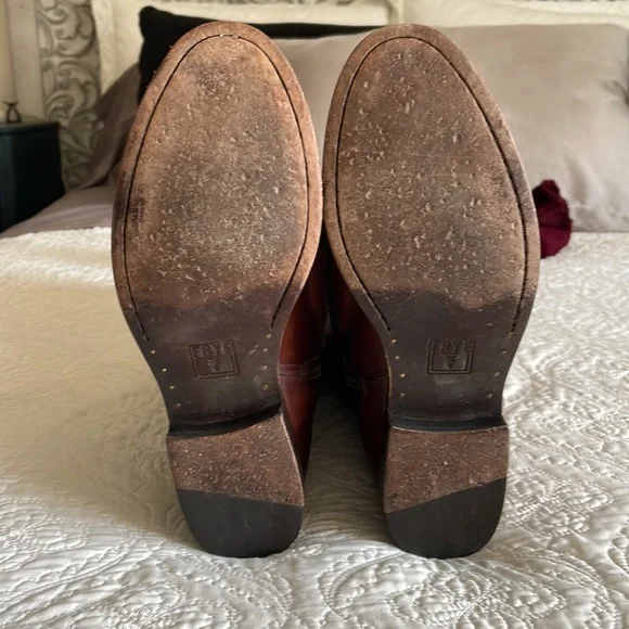 Frye Melissa Tab Tall Riding Boots - Picture 7 of 9